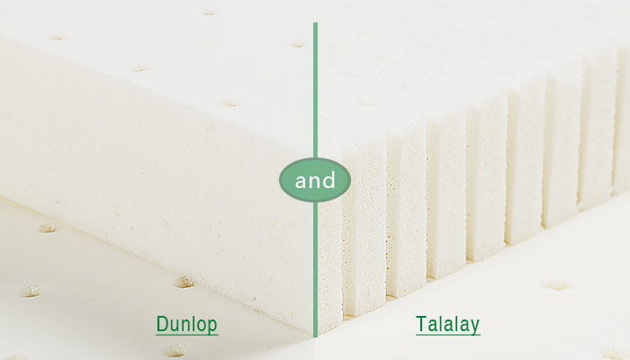   Both Talalay & Dunlop Latex Products